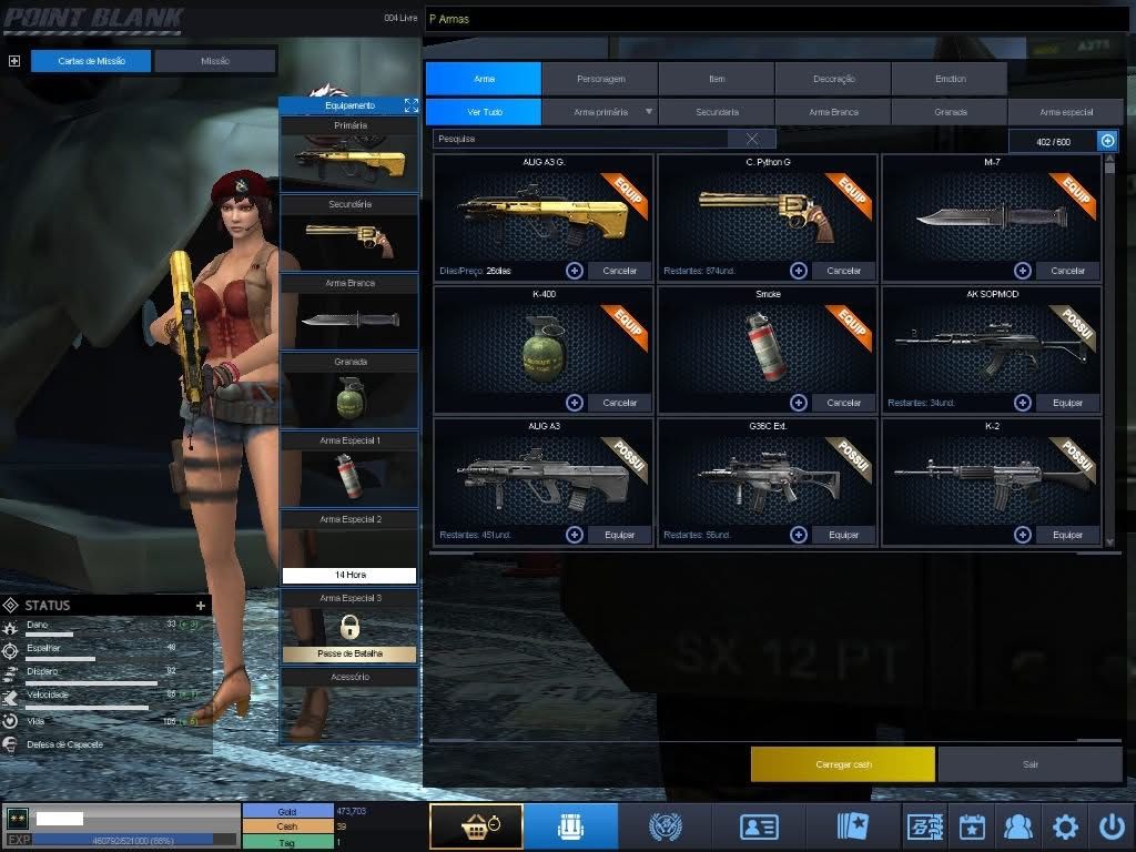 Conta Point Blank Tenente Coronel 5