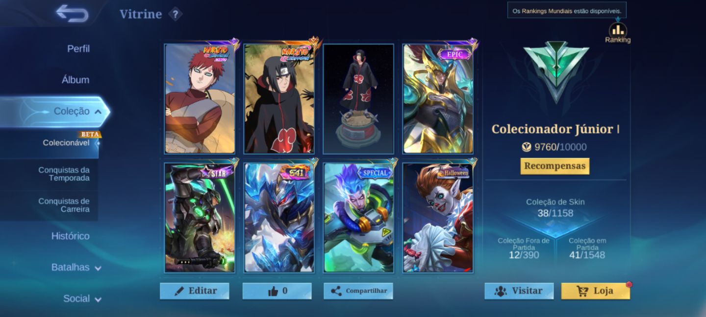 CONTA ITACHI SKIN MLBB PROMOÇÃO!!!