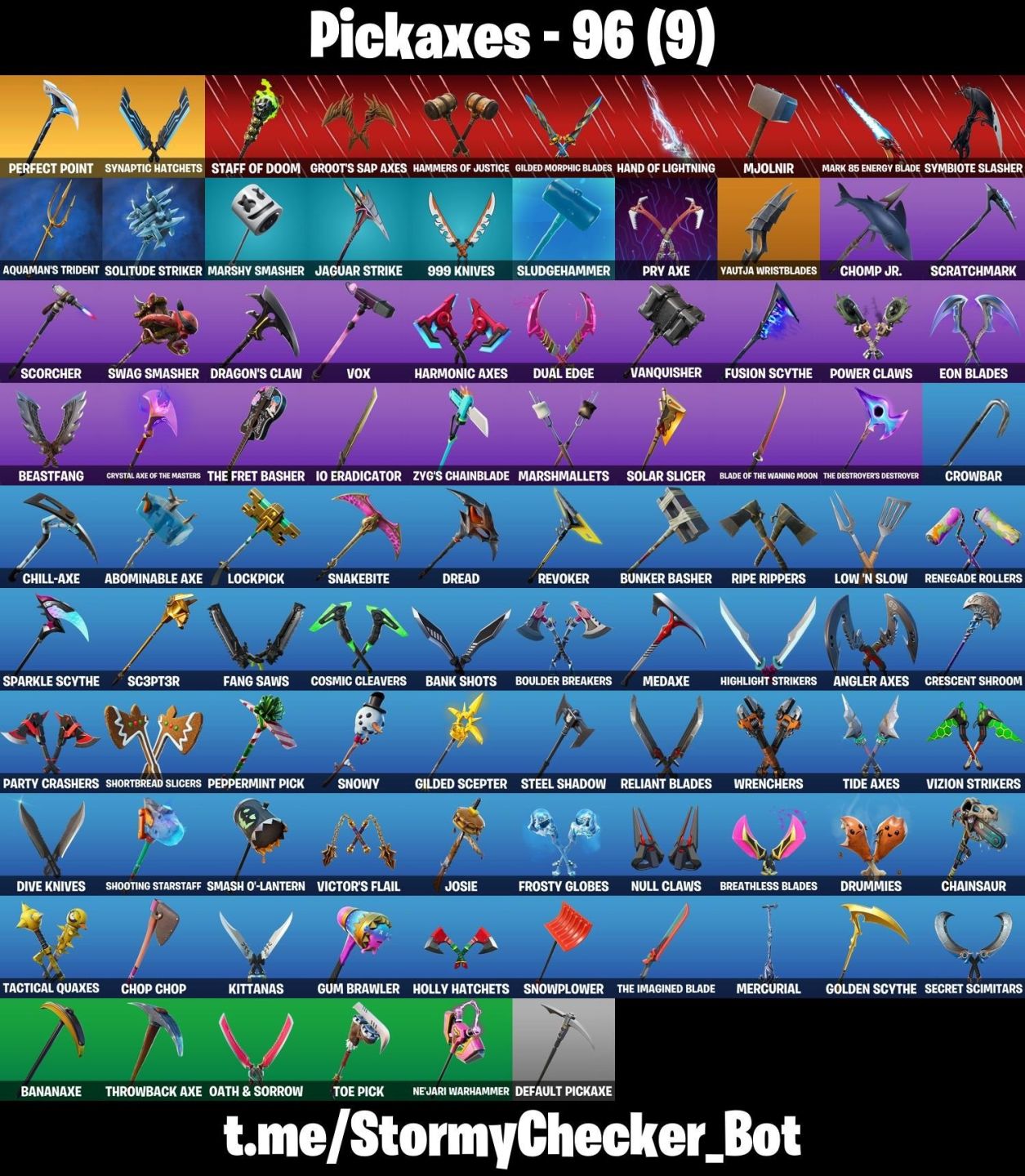 CONTA FORTNITE COM CLOUD STRIKER, LARA CROFT, TONY STARK, FICER & 90 SKINS