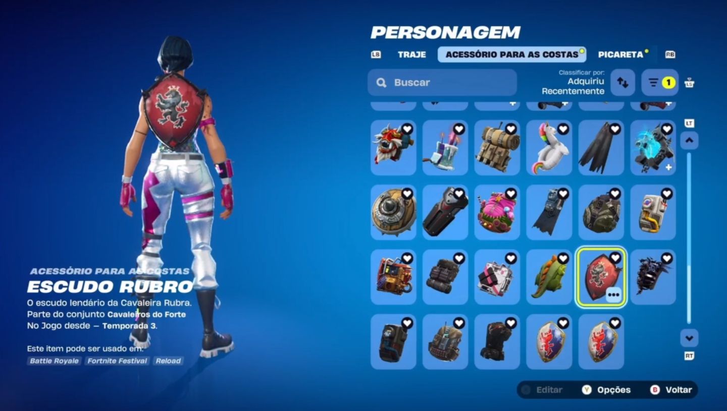 CONTA FORTNITE OG S2 | ESPECIALISTA EM BRILHOS + FLOSS + RED KNIGHT STW FUNDADOR