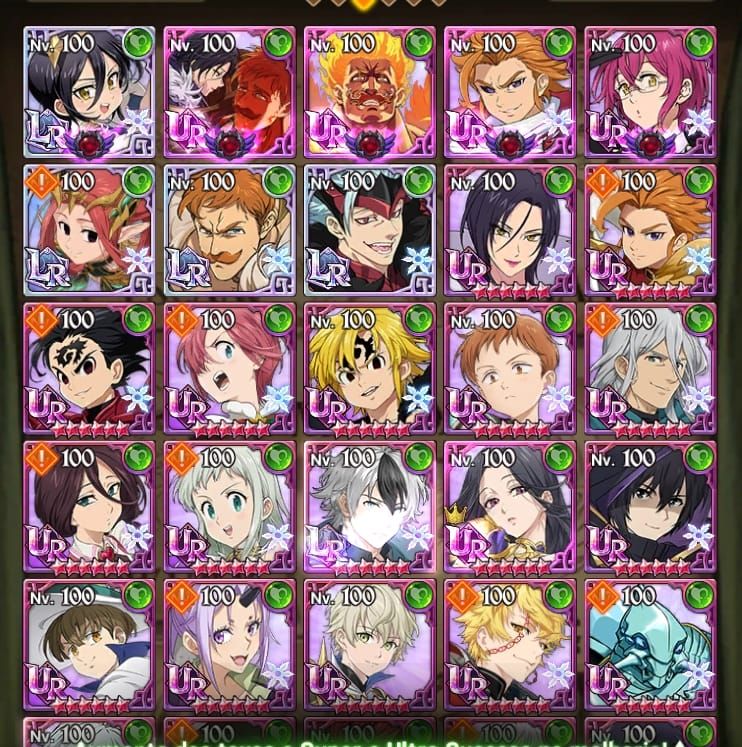 CONTA THE SEVEN DEADLY SINS: GRAND CROSS, 13M CC BOX + e DIVERSAS COLLABS!