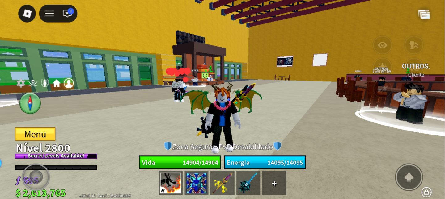 [GOD TIER] Conta Blox Fruits Nv 2800 + Bounty 2.8M | Draco V4 (2 Gears), Kitsune
