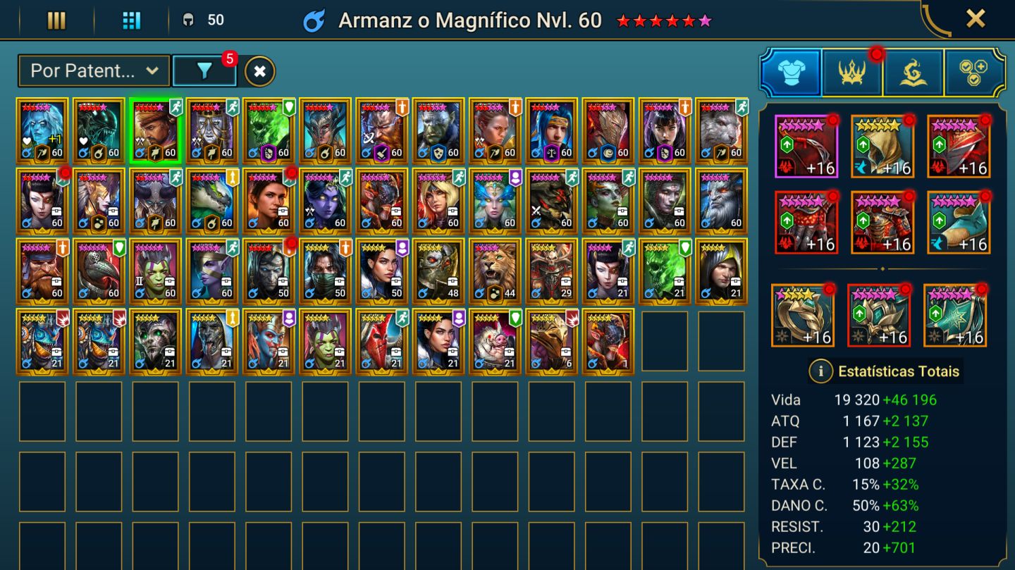 Conta MID-END GAME 10 MISSÕES PARA O MARIUS