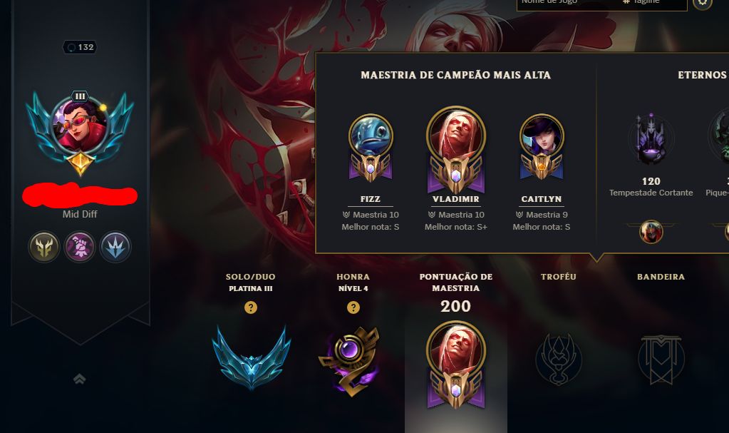 LEAGUE OF LEGENDS 73 SKINS NIVEL 132 PLATINA 4
