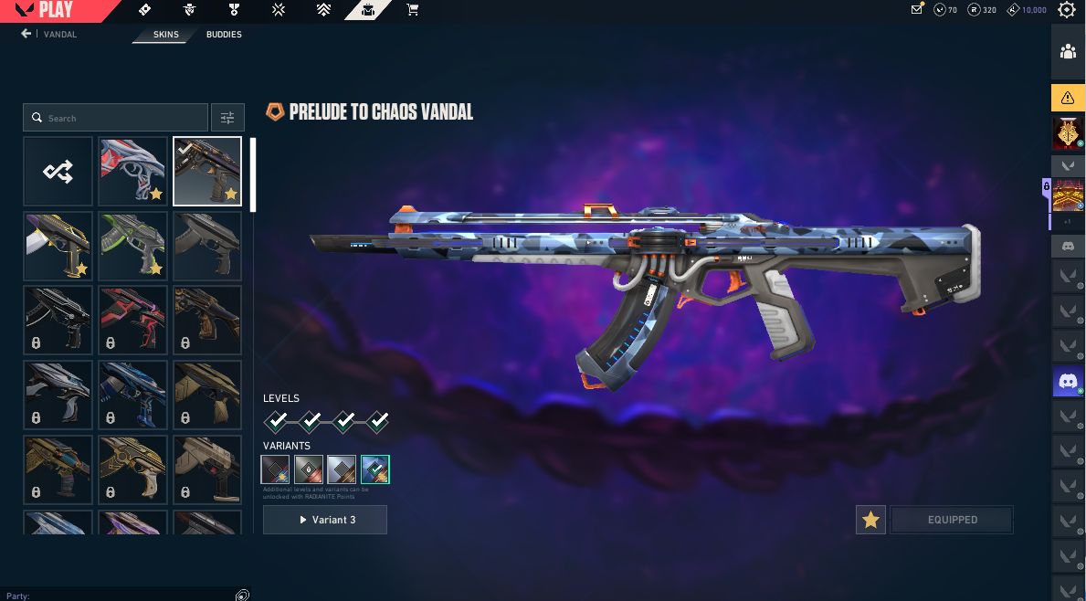 Conta Valorant full acesso, asc 2 skins de pro