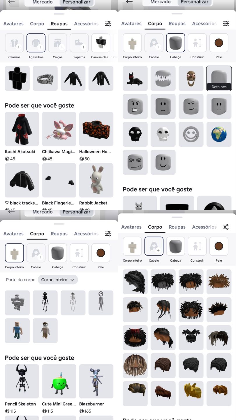 CONTA DE ROBLOX INVENTARIO AVALIADO EM 15K DE ROBUX CABEÇA INVISÍVEL