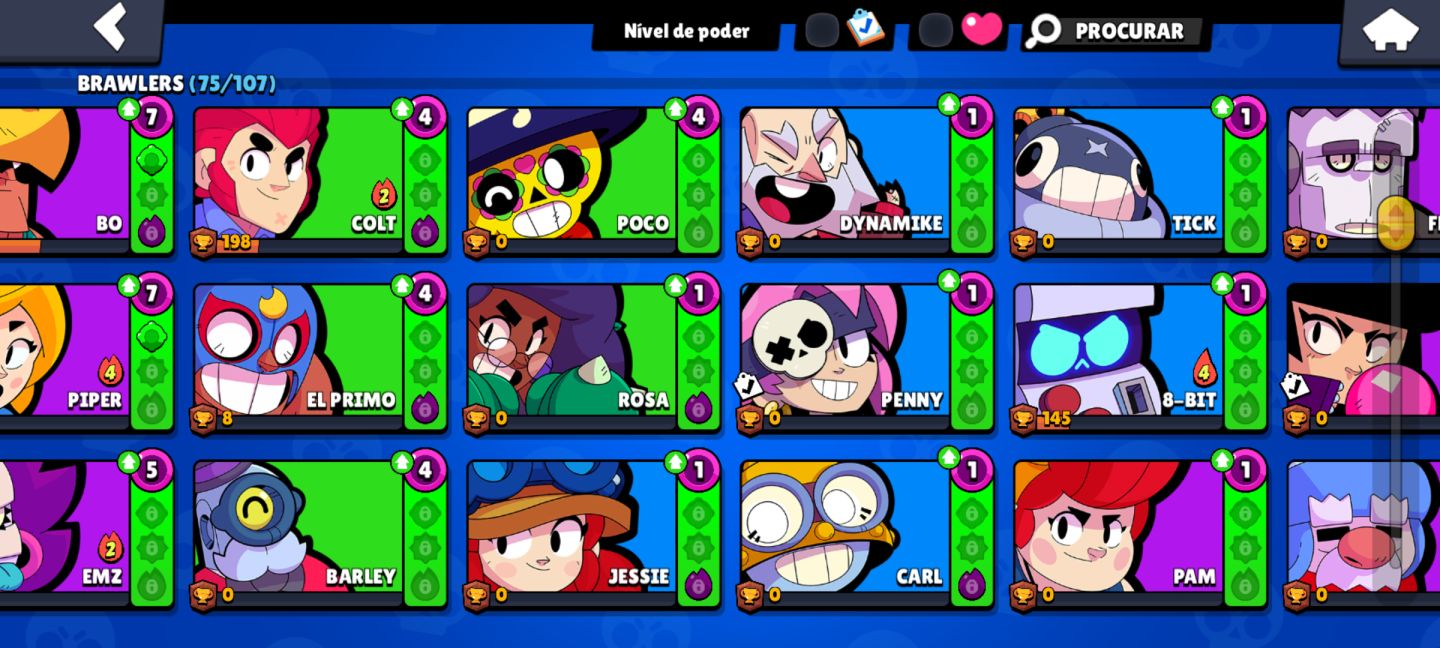 CONTA DE BRAWL STARS FA 9K TROFÉUS INICIANTE