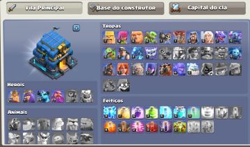 Conta: Clash of Clans TH:12 Full