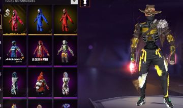 CONTA FREE FIRE NÍVEL 73