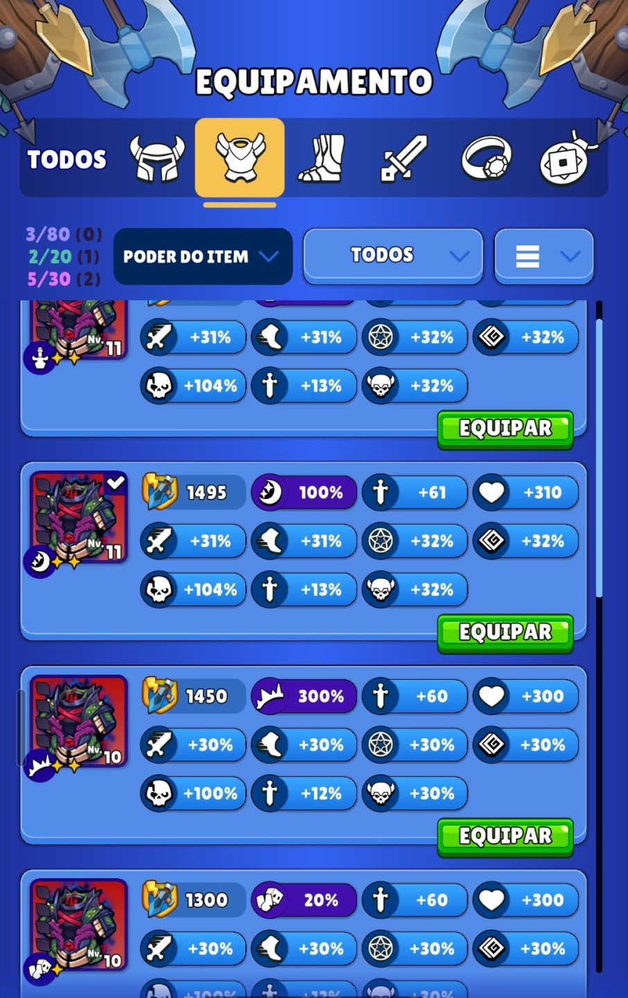 Conta Top Hunt Royale Skins Exclusivas