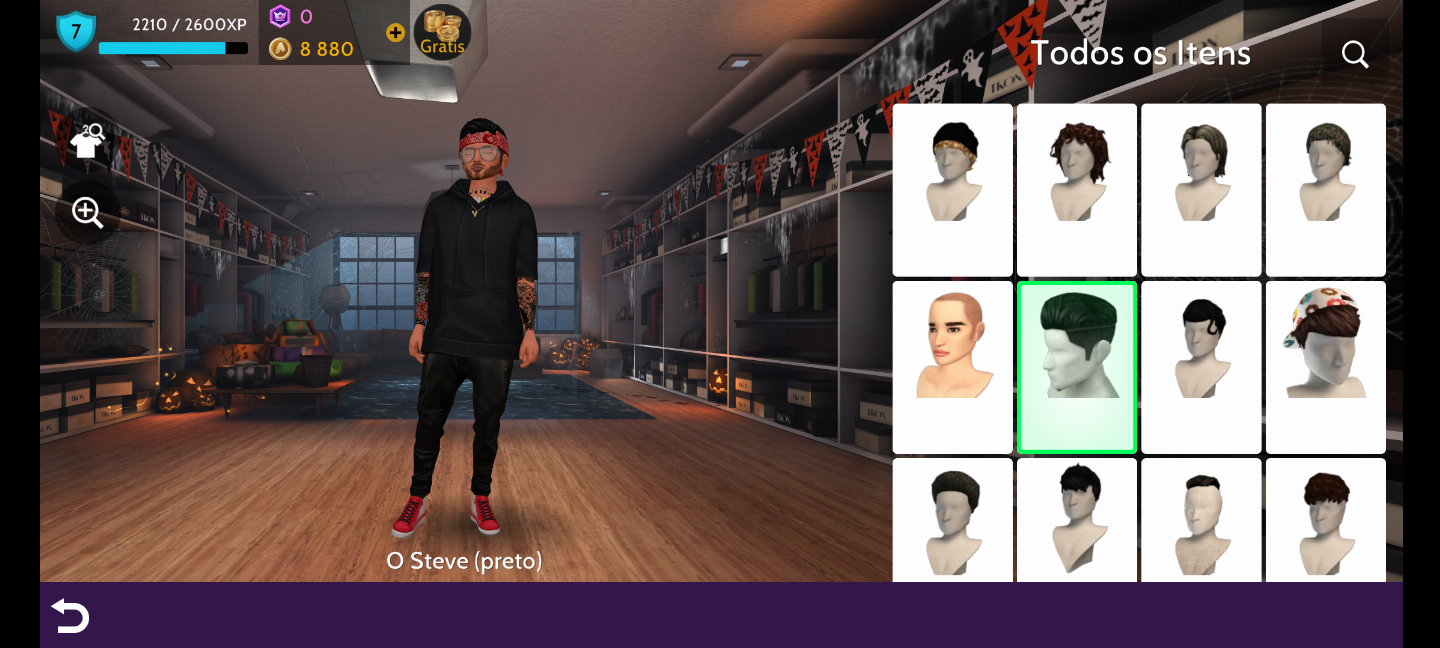 Conta boa de Avakin life e antiga
