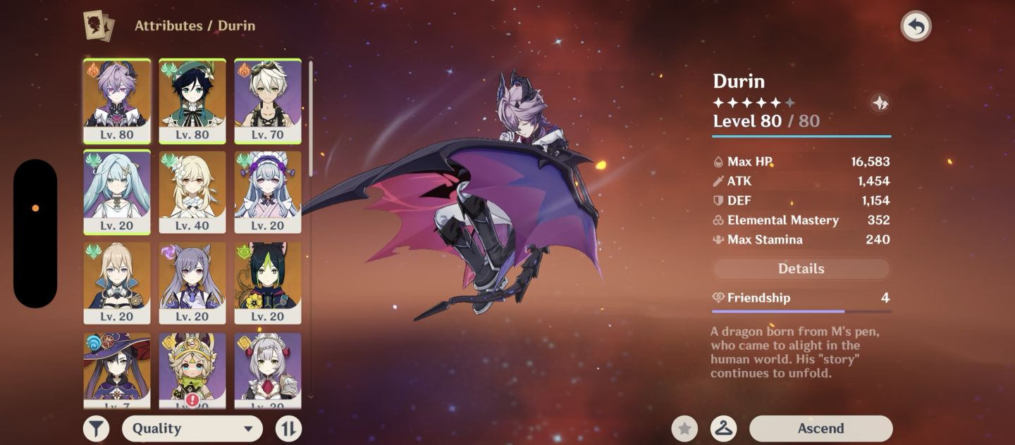Durin c4 + bis, Venti + bis, aniversário livre, garantido e +