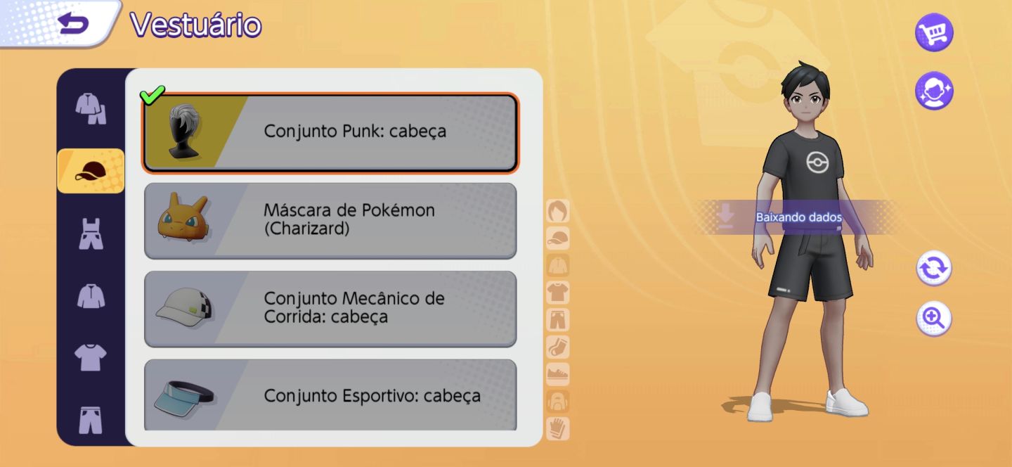 Conta de Pokémon Unite