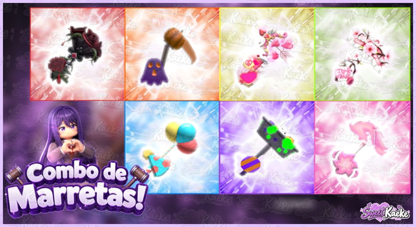 [PROMOÇÃO - ABAIXOU TUDO! 90% OFF!] Flee The Facility (FTF) | Combo 7 Sets!