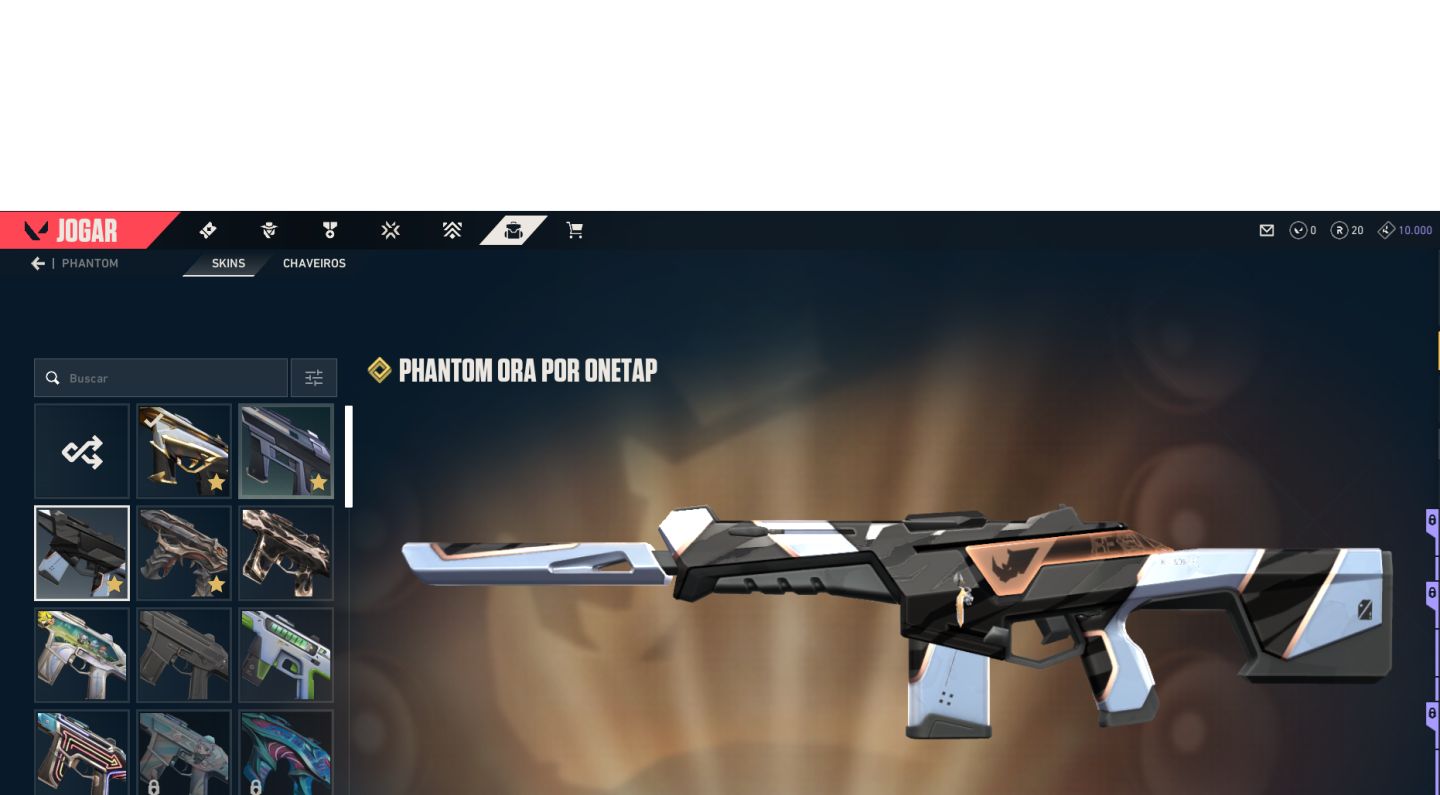 Conta Valorant Skins + Elo Diamante 2
