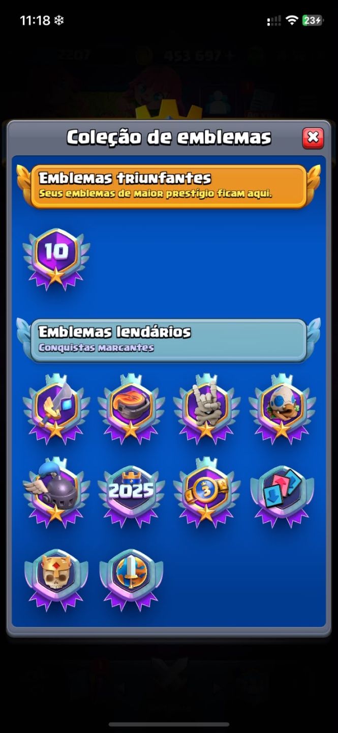 Conta Campeã no Clash Royale | Alto Nível | Pronta pra Rank