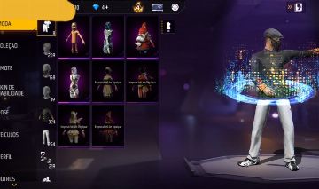 CONTA DE FREE FIRE COM AS SKINS MAIS COBIÇADAS DO FF