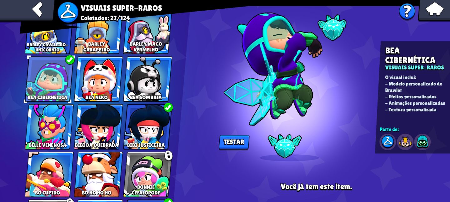BRAWL STARS: CONTA TOP PRONTA PARA JOGAR