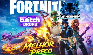 [Melhor preço] Twitch Drops Fortnite - Mais barato da plataforma