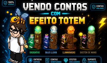 (HABBO HOTEL) - CONTAS COM EFEITOS TOTEM / TROCAS ATIVAS