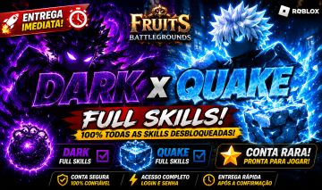CONTA RARA! DARK X QUAKE FULL SKILLS (TODAS AS SKILLS)