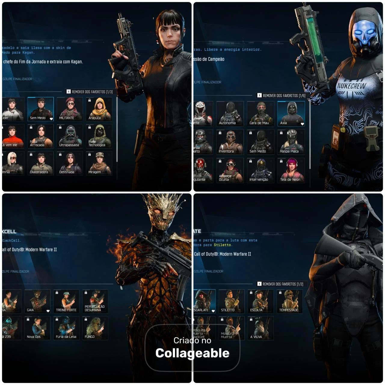CONTA WARZONE - NUKE B07 - IRIDESCENT EM QUASE TODAS SEASON
