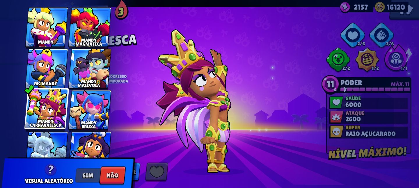 CONTA BRAWL STAR (RARA) 7 ANOS, CLASH ROYALE, CLASH OF CLANS ($-150) 400SKIN