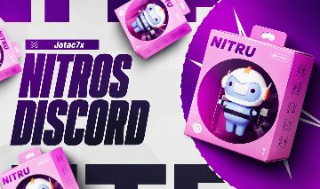 DISCORD NITRO 3 MÊSES/TRIMENSAL + ATIVAÇÃO +