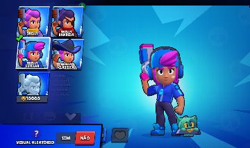 BRAWL STARS CONTA 2018, SHELLY RARA, 18K