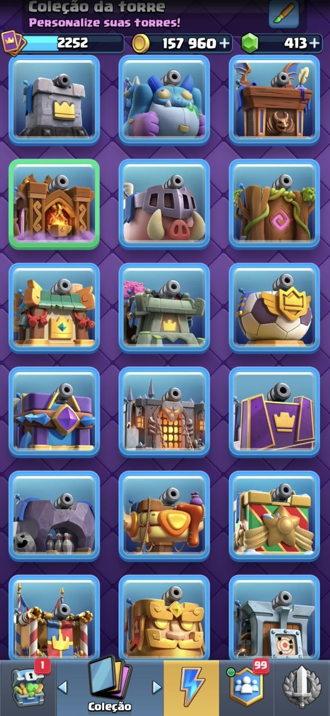 Conta Clash Royale Full 16