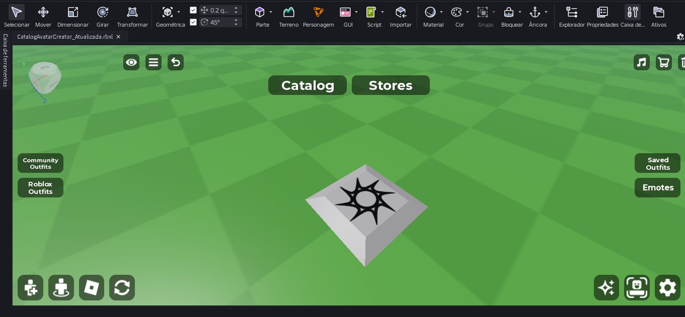PLACE CATÁLOGO ROBLOX COMPLETO | ROBLOX STUDIO | MAPA + SISTEMAS