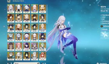 Conta Genshin Impact AR 60, com mais de +40 5 estrelas & 32 armas 5 estrelas.