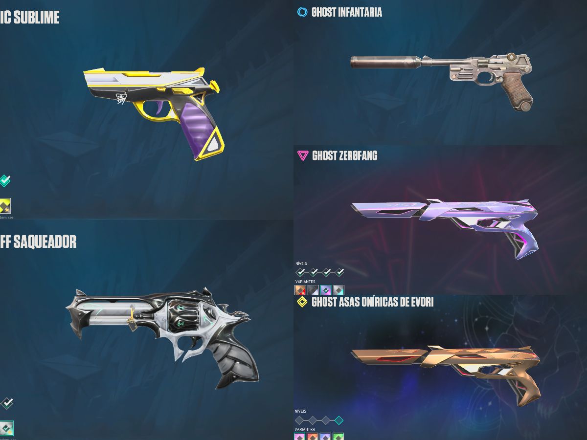 Conta Valorant - Mais de 3k gastos... com Faca VCT 2025 e mais de 110 skins
