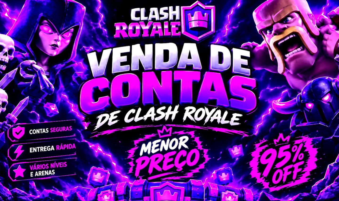Melhor Preço Contas Clash Royale Todos os detalhes na descrição!!