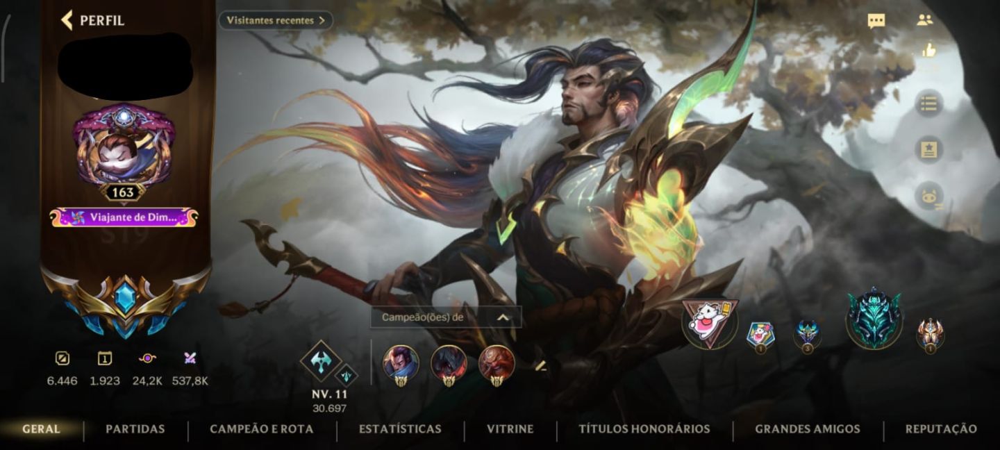 WILD RIFT ELO | EX-DESAFIANTE | TOP 100 YASUO | 108 SKINS | GLORIOSAS S1-S4