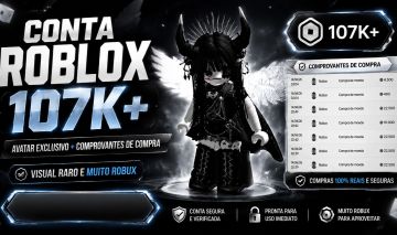 Conta Roblox com 107k de Robux