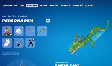 Conta Premium de Fortnite com 11.100 V-Bucks e coleção ampla