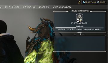 CONTA WARFRAME MR LENDÁRIO 2