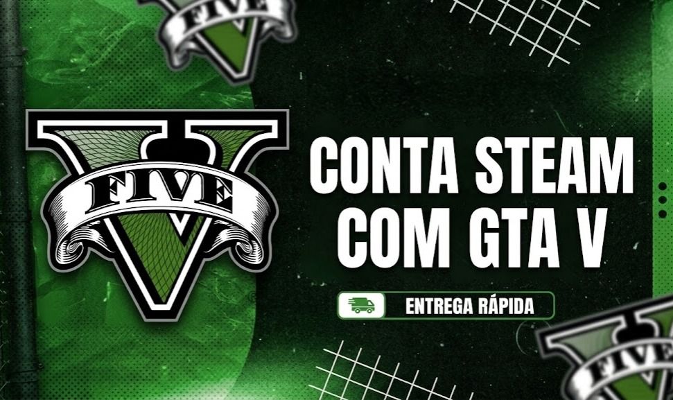 Conta Steam Com Gta V Instalavel | Original | Mais Barato