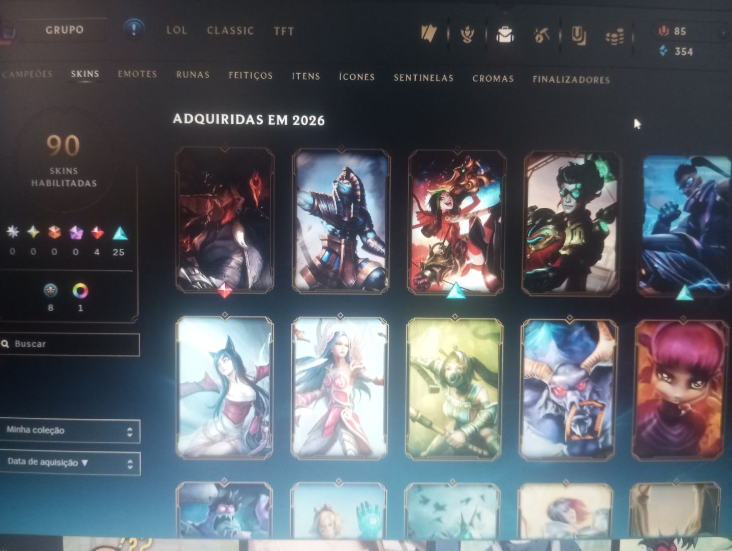 Conta LoL lev 200 com skin Yone velho oeste