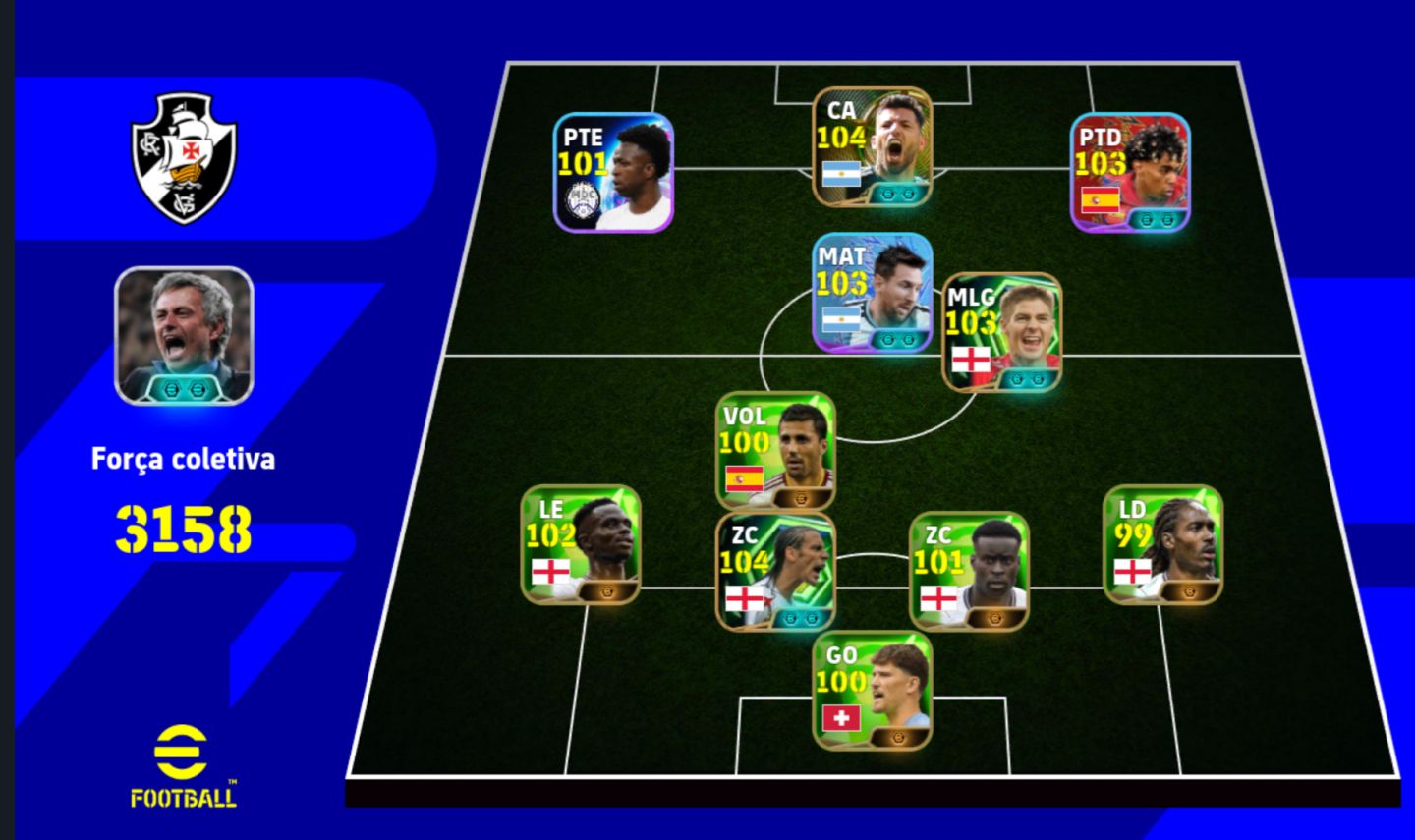 Conta efootball boa e barato
