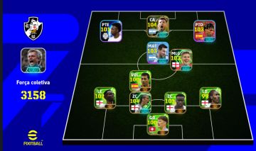 Conta efootball boa e barato