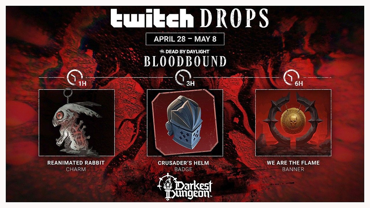 [MAIS BARATO] Dead By Daylight - TWITCH DROPS- MUITOS ITENS