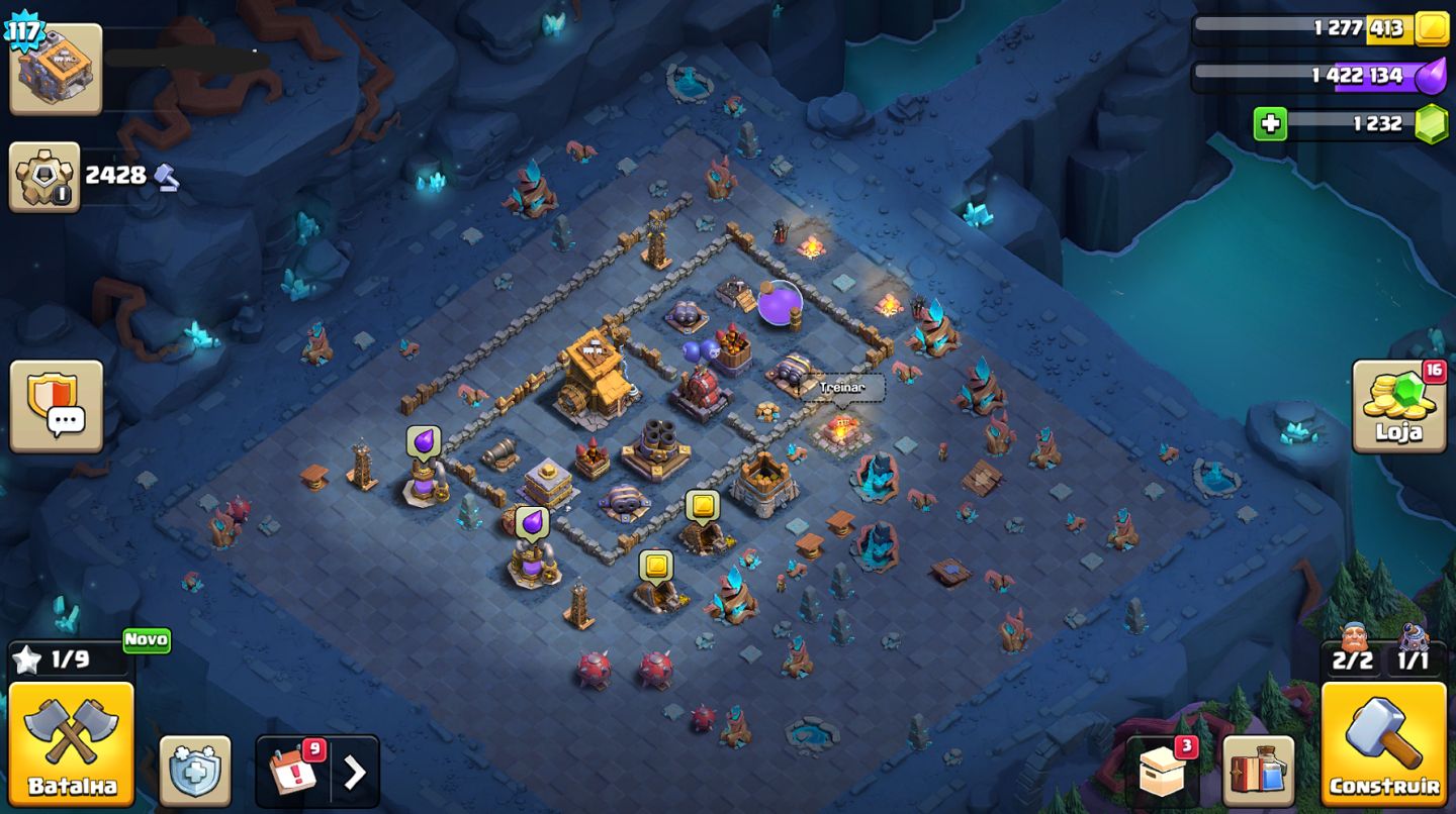 Conta Clash of clans abandonada