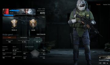 Conta ARENA BREAKOUT INFINITE PC, LVL30, Skins++, 400MM Stash