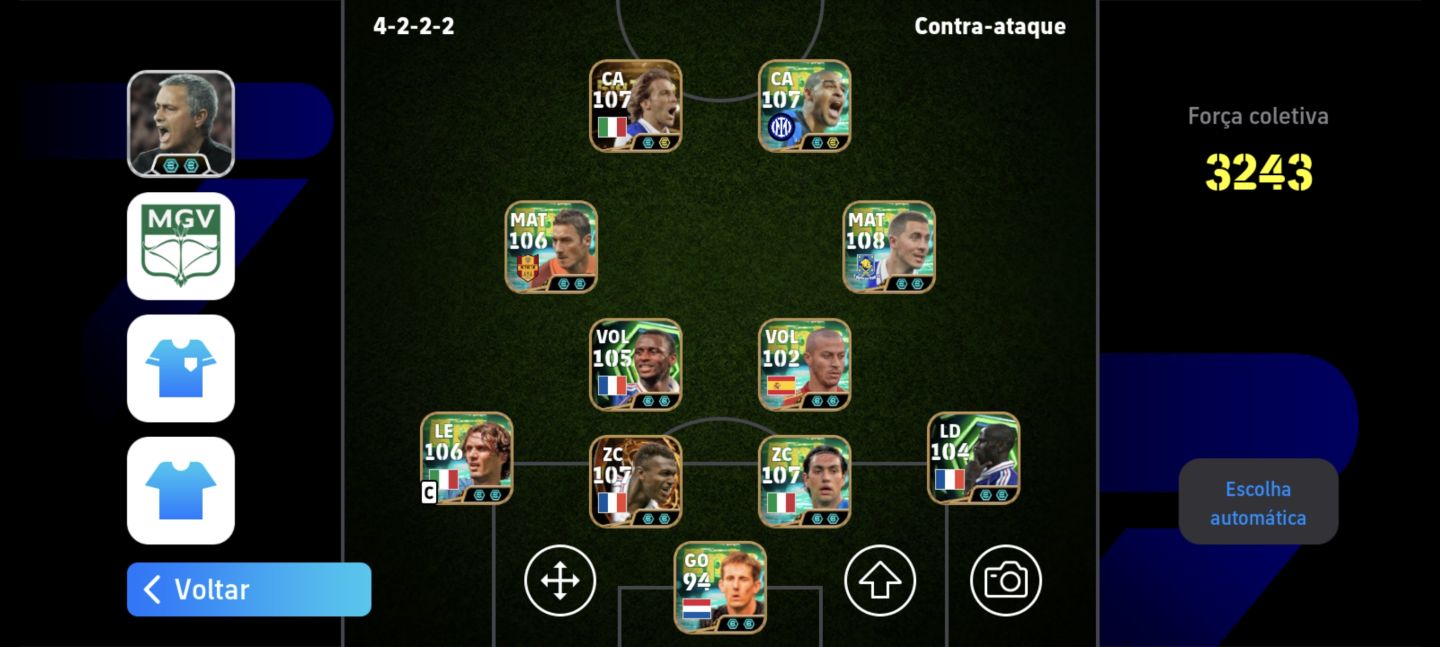 CONTA EFOOTBALL COM FORÇA COLETIVA 3243