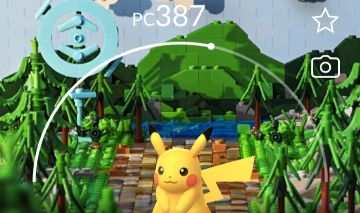 Pikachu fundo LEGO