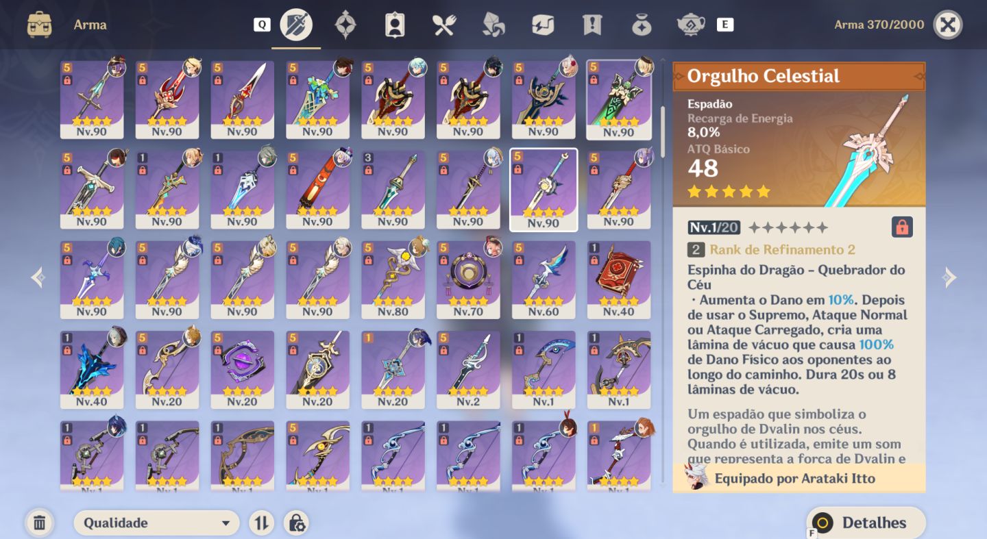 [121 x 5 estrelas] Conta Endgame de 5 anos