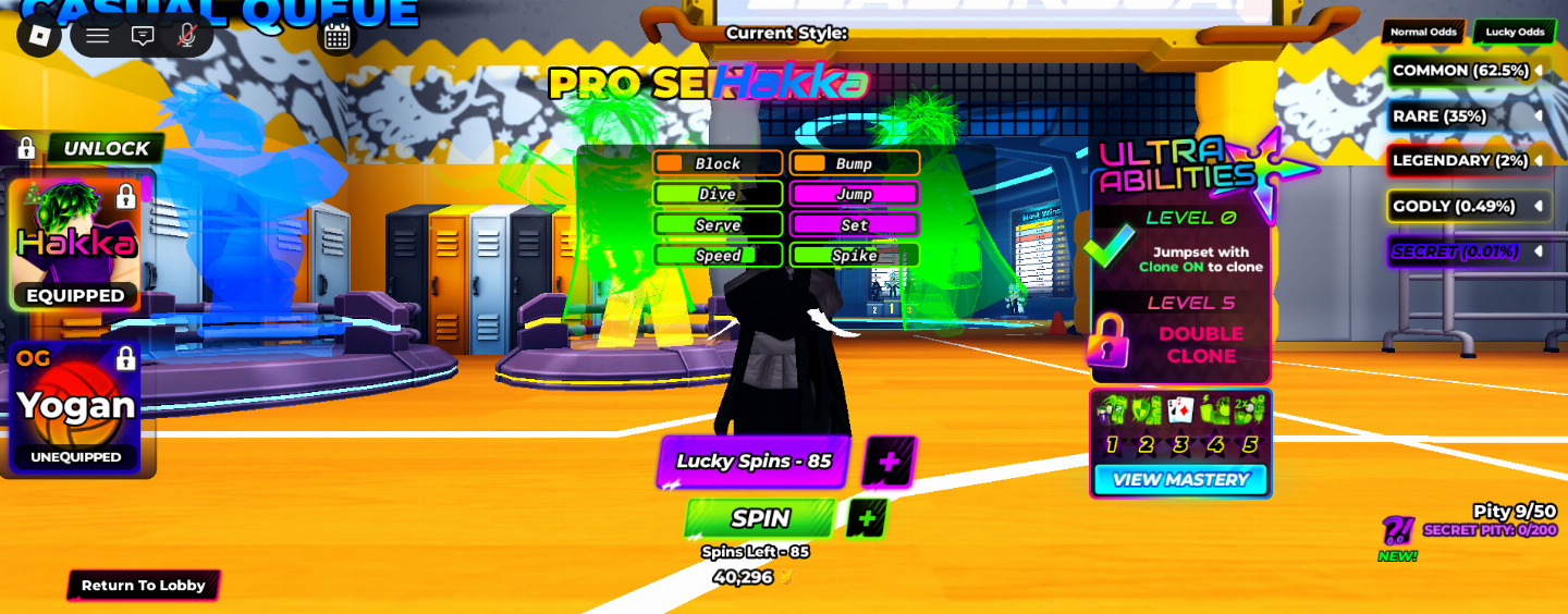 Contas VBL TSH E RONIN ETC.