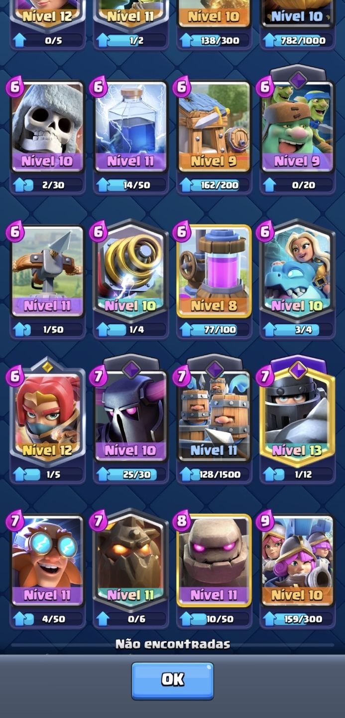 CONTA DO CLASH DE 7000 TROFÉUS!